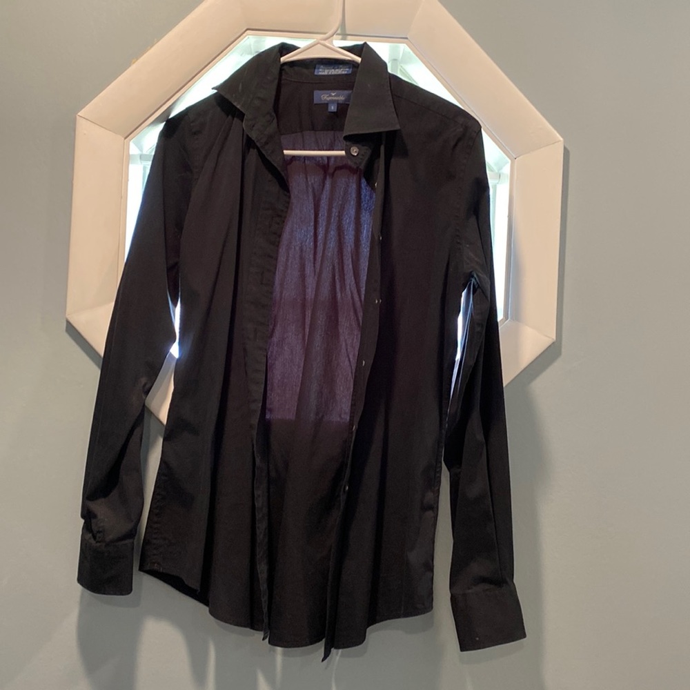 Faconnable brand button down blouse. Size s.